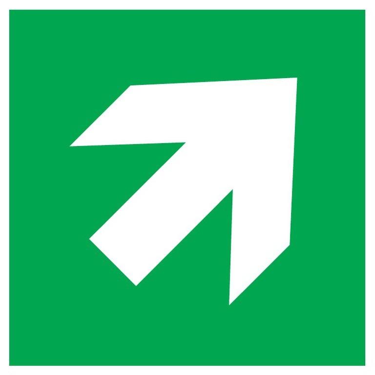 Panneaux rigides adhésifs photoluminescents 200x200 mm secours évacuation - PNCPSLAD-NV01/FL45_0