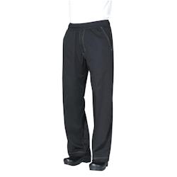 Pantalon de cuisine mixte Baggy Chef Works noir S - S GAB187-S_0