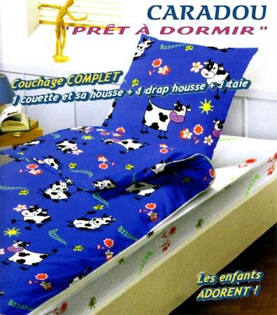 Parures de lits - linge de lit junior - caradou zaza