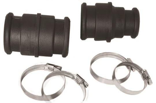 Raccord droit 75x75 NBR FCM - conforme FDA - antistatique_0