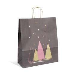 Sac Narnia kraft blanc poignées torsadées 35+14x41cm par 250 - 3700481692424_0