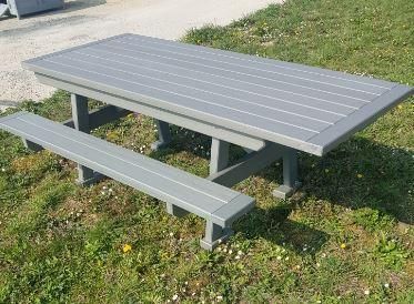 Table pique-nique Vinci PMR 100% recyclé - TPNVINCI1_0