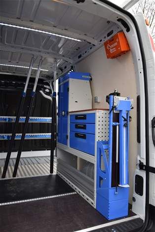 Aménagement d'un atelier mobile pour fourgon utilitaire - Plombier/Chauffagiste - Sécurité NS-286 & Garantie 3 ans_0