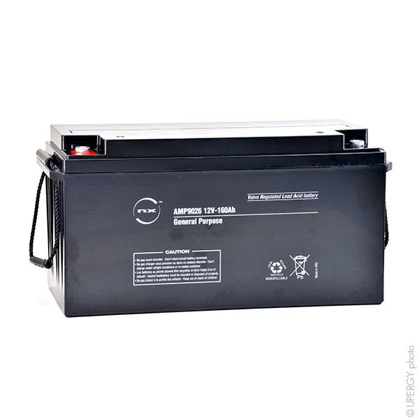 BATTERIE PLOMB AGM NX 160-12 GENERAL PURPOSE 12V 160AH M8-F_0