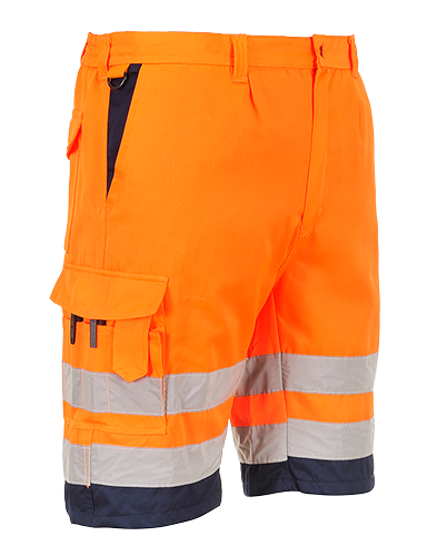 Bermuda hivis poly-coton  orange marine e043, l_0