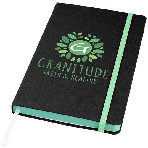 Bloc-notes frappé 10708201 - Couverture rigide A5 - Design élégant avec 80 feuilles crème_0