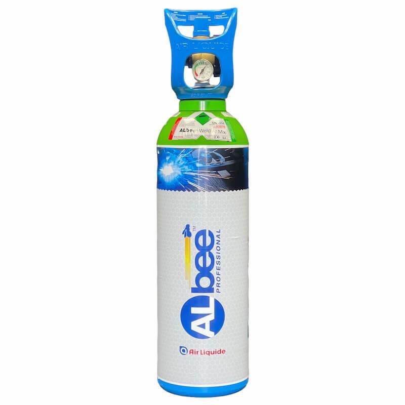 Bouteille ARGON CO2 8% Détendeur intégré - Albee Weld ArMix - 2,4m3 Air Liquide_0