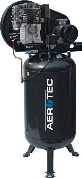 Compresseur Aerotec N59-270 PRO - 690 l/min, 10 bar, 4,0 kW, 400 V, 50 Hz, 270 l - Version debout, 2 cylindres_0