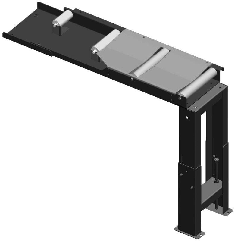 Convoyeur à rouleaux de connexion 1000 x 290 mm - côté évacuation - Référence 3649221_0