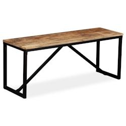 Helloshop26 - Banc banquette 110 x 35 x 45 cm bois de manguier massif 02_0021235 - 3000200461783_0