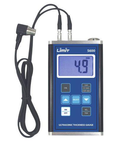 Jauge d'épaisseur digital à ultrason pour mesurer l'épaisseur de la plupart des matériaux homogènes Limit LIMIT 5600_0