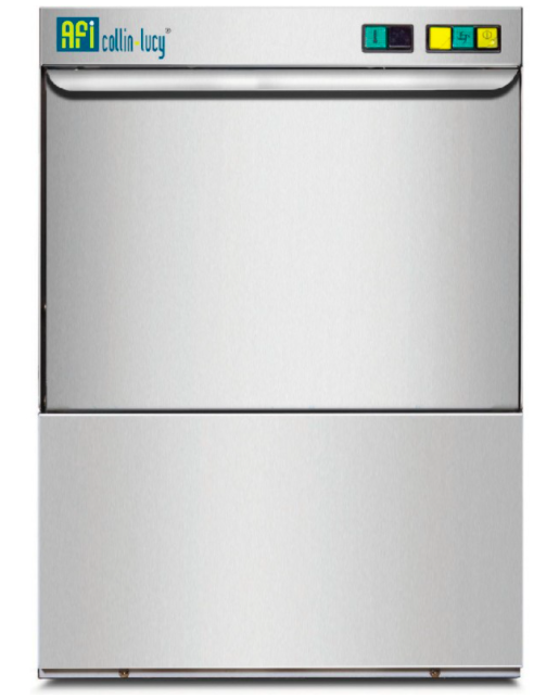 Lave-vaisselle avec pompe de vidange intégrée - Paniers carrés 50 x 50 - Double paroi inox_0