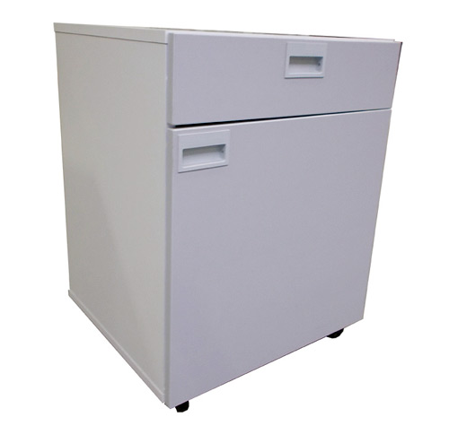 Meuble sous paillasse mixte porte / tiroir - Hauteur 700 mm - Réf MSPMP-1 - BIOLAB_0