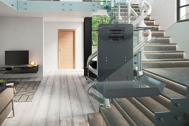 fauteuil roulant escalier