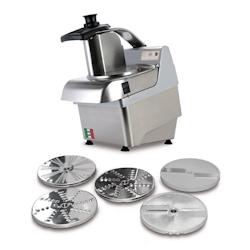 Resto Italia - Coupe-légumes professionnel électrique 200 kg/h - Acier inoxydable - Kit disques inclus_0