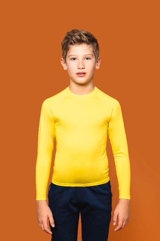 T-shirt double peau sport manches longues enfant - PROACT - Réf : PA006 - Tailles 6/8 à 12/14 ans - Plusieurs couleurs disponibles_0