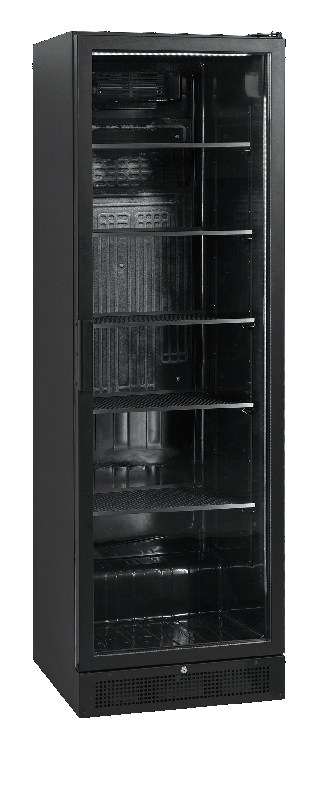 Vitrine réfrigérée noire TEFCOLD SCU1425H_0