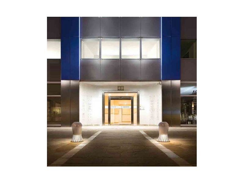 Borne lumineuse d'éclairage public - LED 30W - aluminium - 0.62 m - IP65 IK06_1