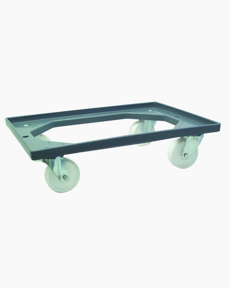 Chariot porte bac - Viso - polypropylène - E8888 - compatible bacs et caisses multiples_0