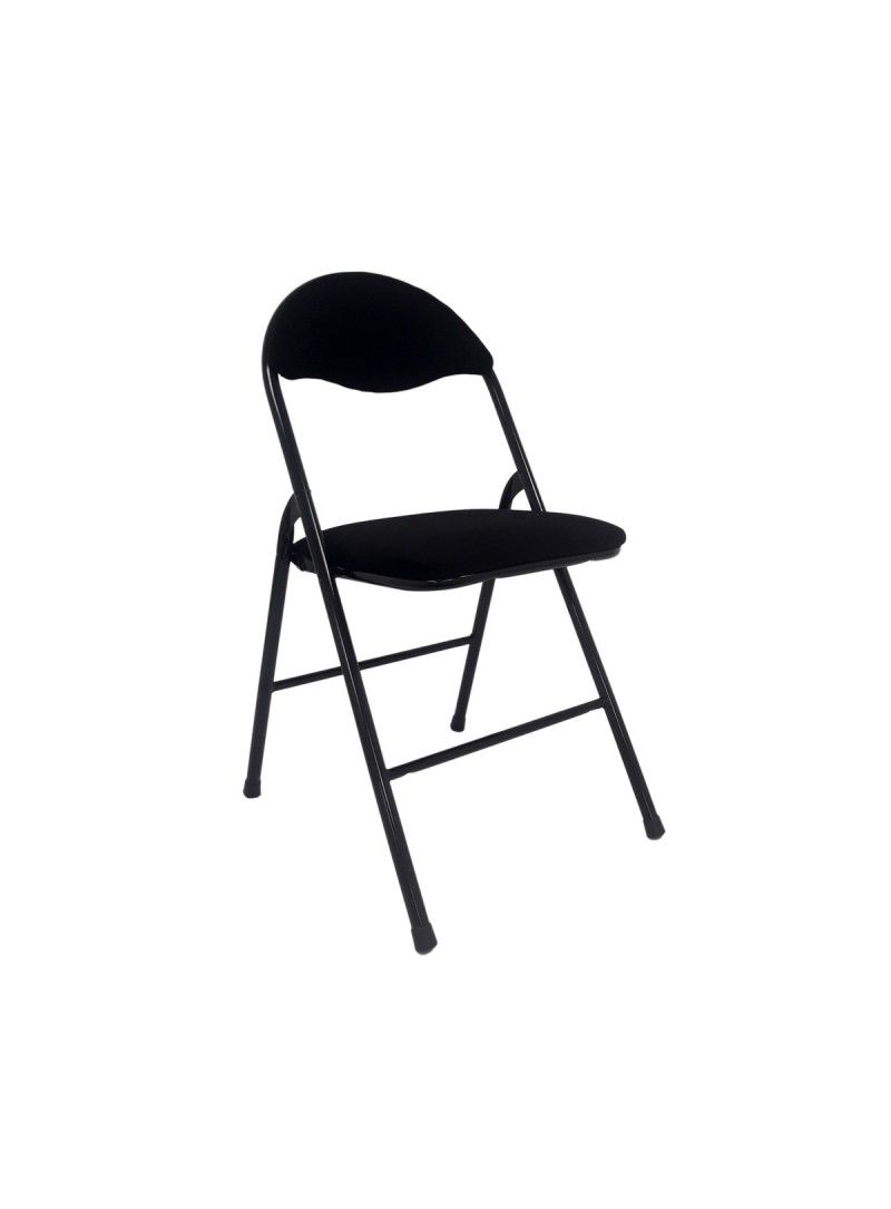 Charlotte - chaise pliante - vif furniture - noir/noir_0