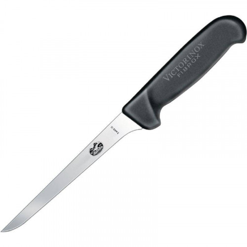 COUTEAU À DÉSOSSER RIGIDE PROFESSIONNEL NOIR VICTORINOX - 13 CM