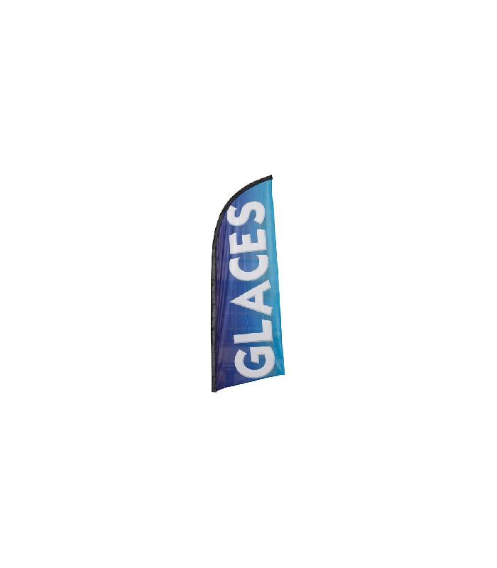 Drapeau publicitaire - 225 x 85 cm - Référence : IF004_0