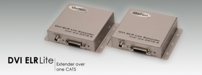 EXT-DVI-1CAT5-SR - Extendeur DVI Full HD Lite sur Cat5e/Cat6 - 60m - Compatible HDCP - Rackable_0