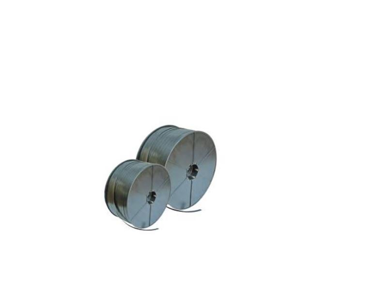 Feuillard polypropylène manuel - 12mm x 0,55mm x 1500m - Pour colis et palettes légères_0