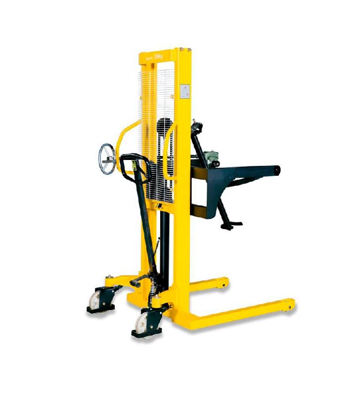 Gerbeur manuel à fûts TOR WDS500-2500 - 500 kg, hauteur de levage 2,5 m, mécanisme de basculement_0