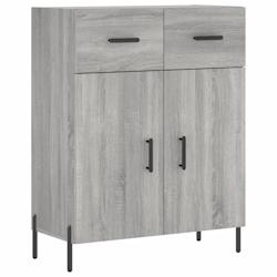Helloshop26 - Buffet bahut commode armoire meuble de rangement organisateur cuisine salle de séjour salon sonoma 69,5 x 34 x 90 cm 02_0036430 - 30002_0