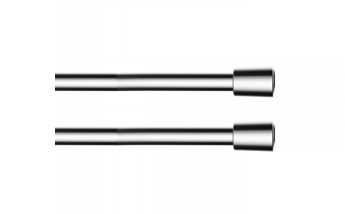 Hidro - flexible métallique - GRB Mixers - Silver 50 cm - finition chromée_0