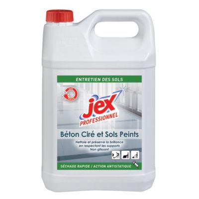 Nettoyant sols spécial béton ciré et sols peints Jex Professionnel 5 L_0