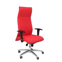 Piqueras y Crespo Fauteuil Albacete Management et tissu BALI de couleur rouge - rouge multi-matériau 206SBALI350_0