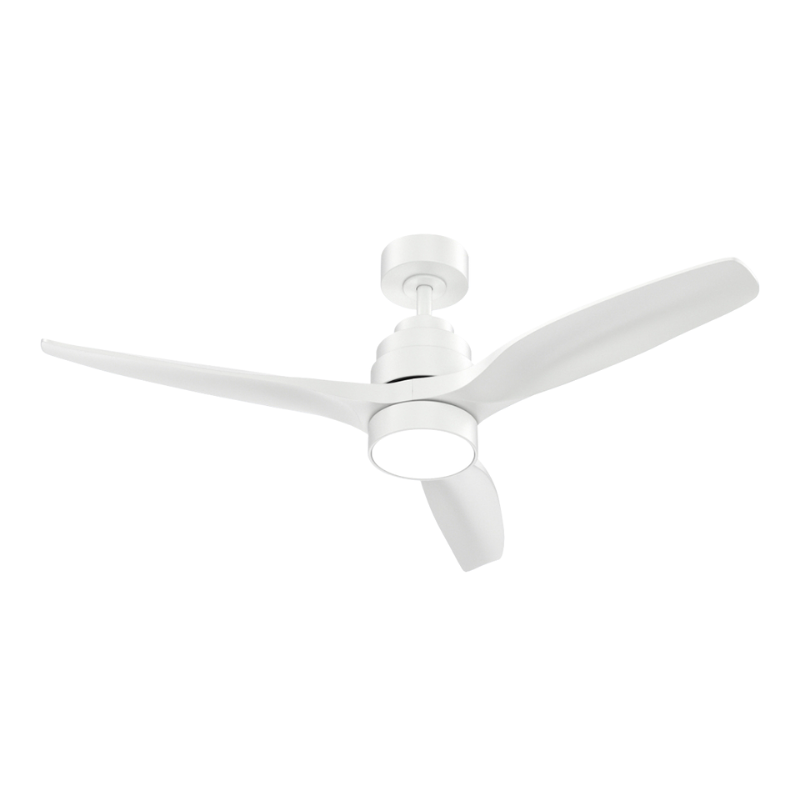 Ventilateur plafonnier réversible et lumineux 140 cm blanc à télécommande - Axelair - VPA140_0