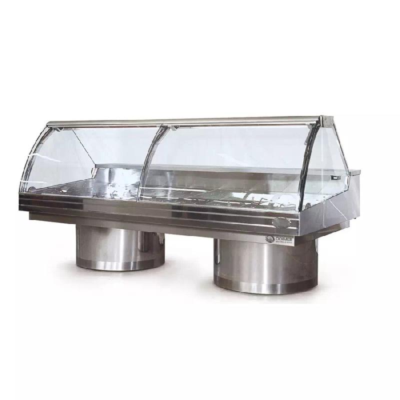Vitrine réfrigérée Bianchi Monde - pour sushis, poissonnerie, traiteur - éclairage LED, isolation haute densité_0