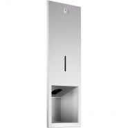 WP 208E-7 - Borne de distribution de gel intelligente Wagner - acier inoxydable - 950 ml - 148 x 448 x 120 mm_0