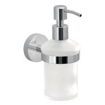 23811300200- distributeur de savon avec distirbuteur en metal chrome 6,8 x 10,7 x 15,9 cm réf. 23811300200_0