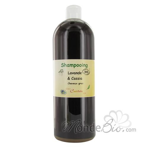 CENTIFOLIA - SHAMPOING LAVANDE ET CASSIA CHEVEUX GRAS 1L