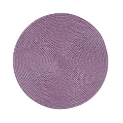 Excelsa lot de 6 sets de table Round plastique 36x0,2x36 cm lilas - violet plastique 69632_0