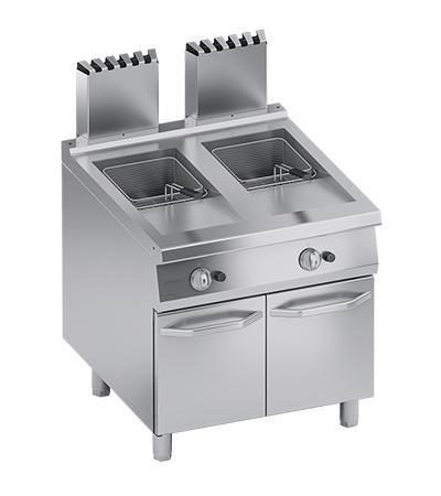 Friteuse professionnelle gaz 20+20 litres synergie agensement frigo_0