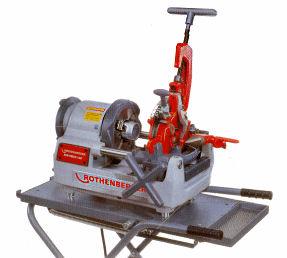 Machine à fileter Ropower 50 R - Filetages précis sur tubes et ronds acier jusqu'à 2