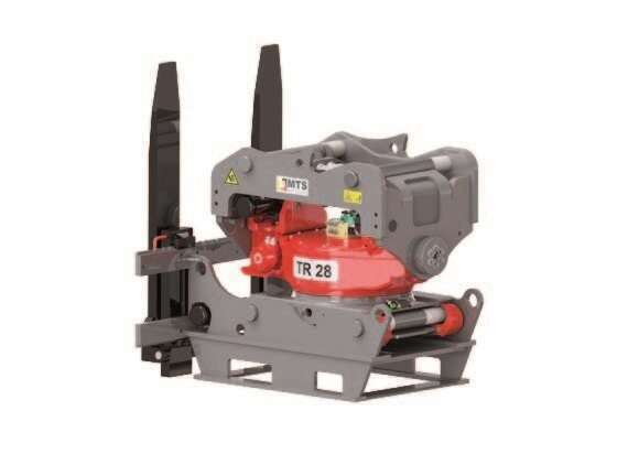 Outil rotatif et inclinable avec attache rapide intégrée - TILTROTATOR MTS TR_0
