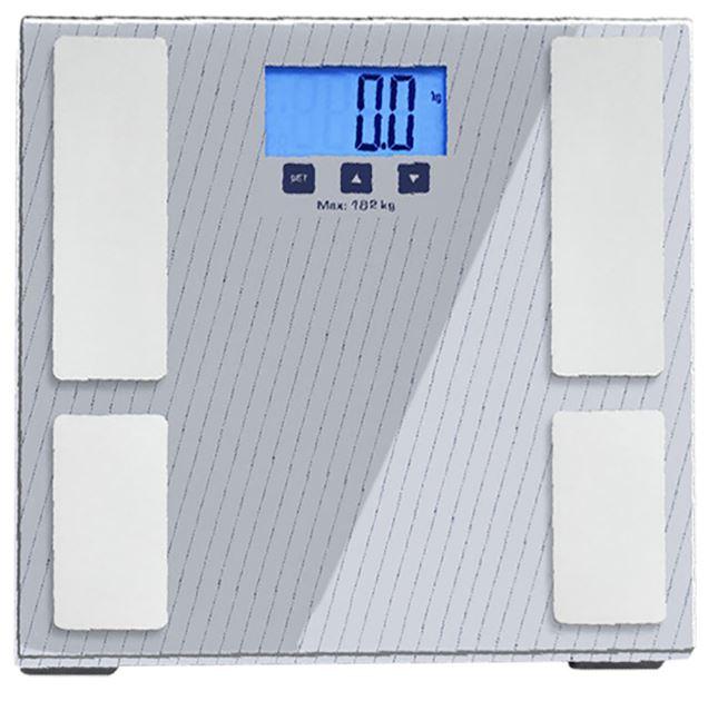 Pèse-personne impédancemètre digital - Portée 182 kg / Lecture 100 g - Réf. #0150ke_0