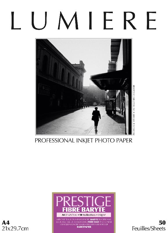 Papier photo lumiere prestige fibre baryté 310gr/m²_0