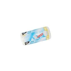 Papstar Sacs poubelle avec poignées, HDPE 10 l 42 cm x 39,5 cm transparent - transparent plastique 12079_0