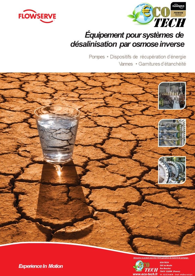 Pompe flowserve système de désalinisation par osmose inverse france lille amiens_0