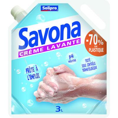 Savon mains moussant Solipro Savona 3 L_0
