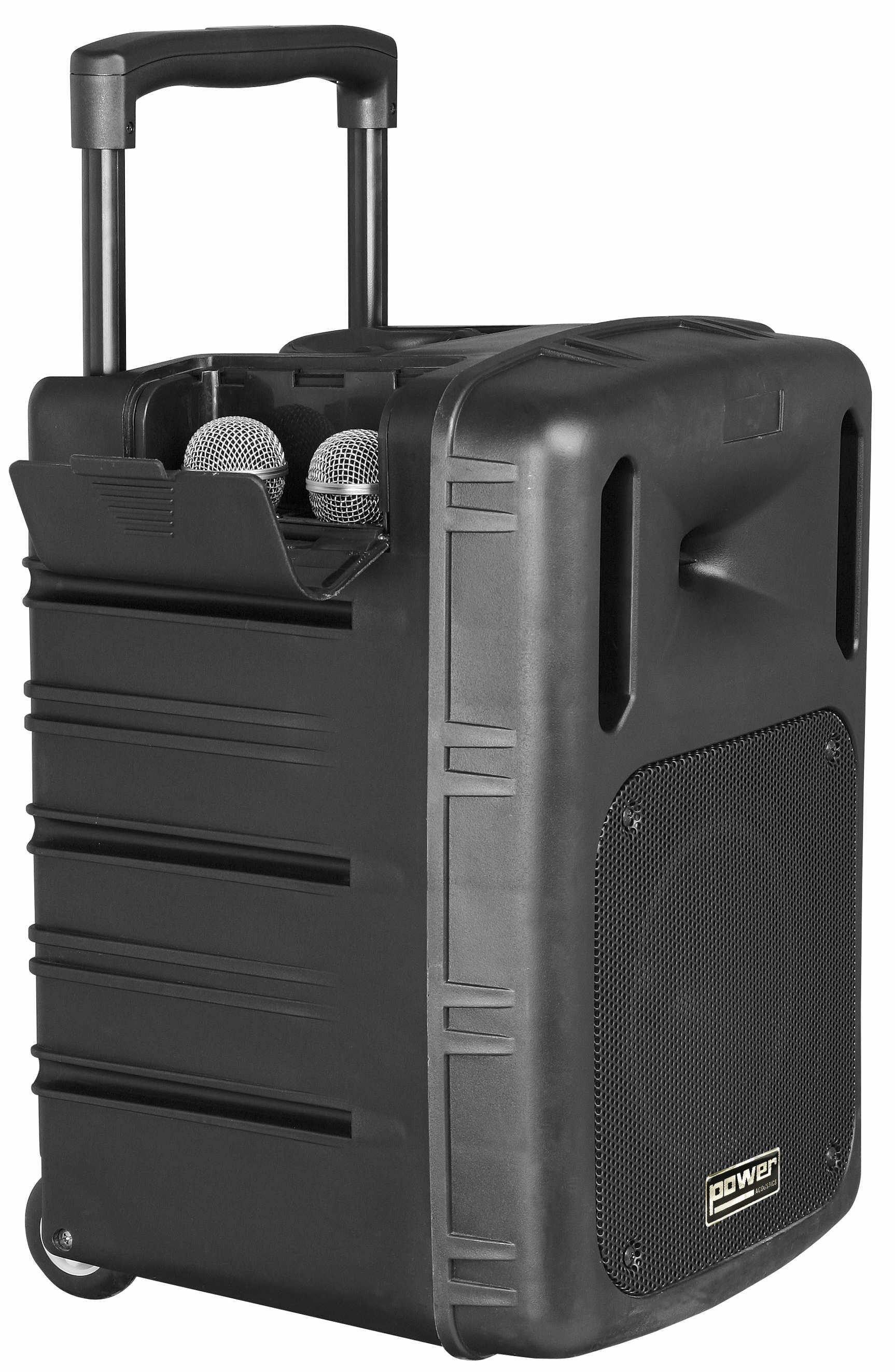 Sono portable BE 9208 UHF ABS - 80W - Bluetooth, DVD, USB, 2 micros HF_0