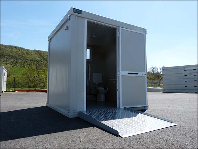 Toilette mobile pour handicapé