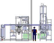 Unité pilote - Réacteurs de laboratoire 25L et 100L - Régulation de température, distillation, extraction liquide-liquide - ATEX_0
